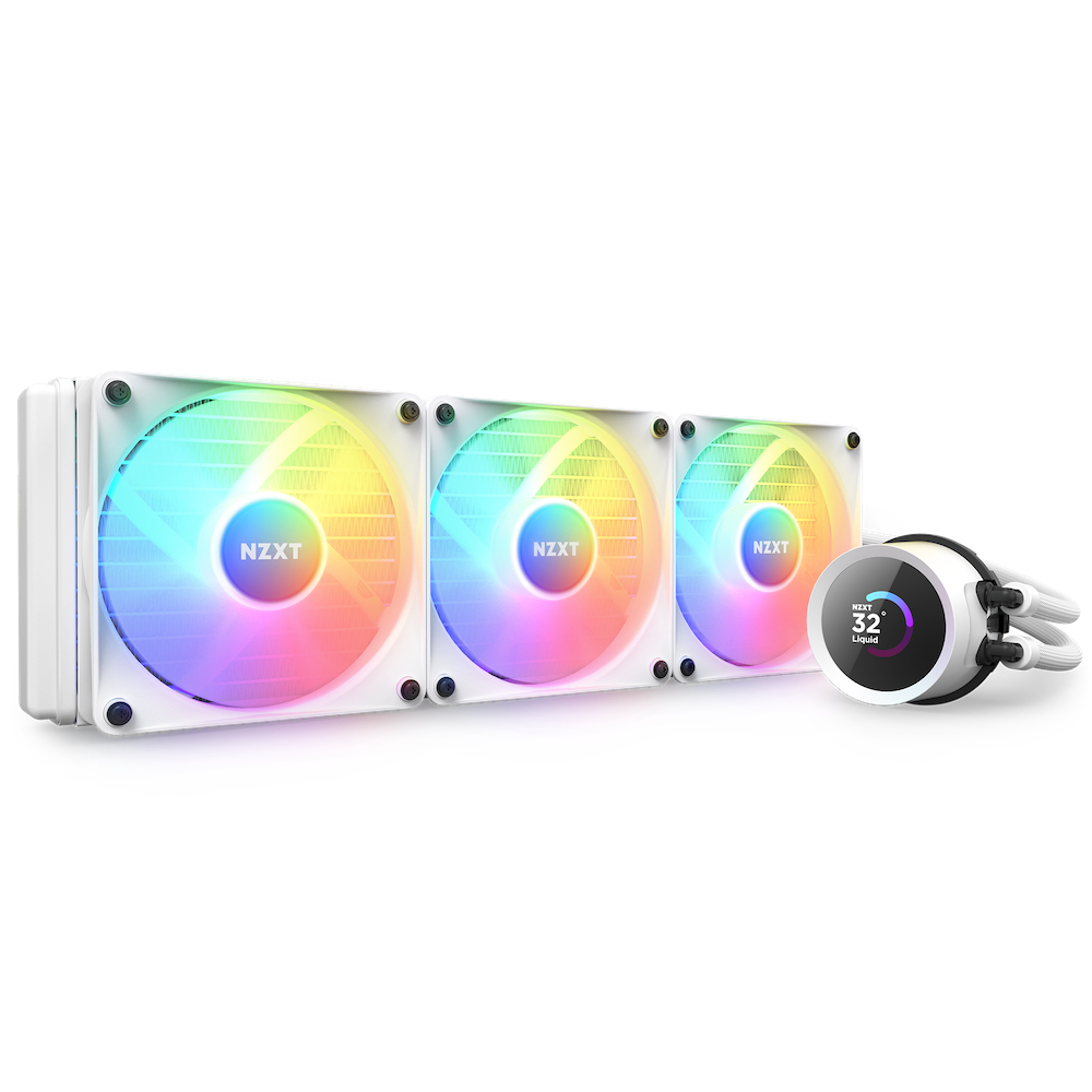 NZXT Kraken 360 RGB Processor All-in-one liquid cooler 12 cm White...