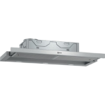Neff D49ED22N1B cooker hood Semi built-in (pull out) Silver 266 m³/h