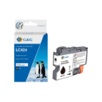 CTS Wholesale Compatible Replacement for the Brother LC424BK Black Ink Cartridge 16ml Pigment Ink 750 Pages