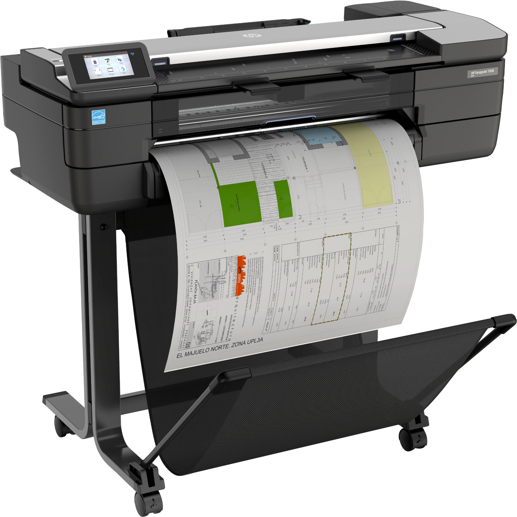 Hp designjet t830 как сканировать