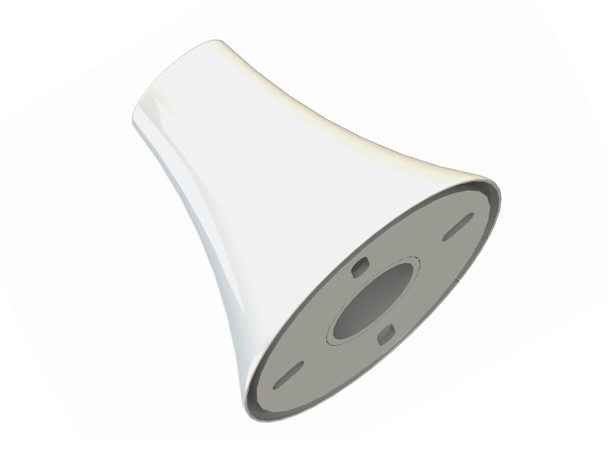 M Pro Series - Floor To Ceiling Plate White thumbnail