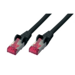 shiverpeaks RJ45/RJ45 Cat6a 10m networking cable Black S/FTP (S-STP)