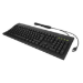 KeySonic KSK-8041U-CR keyboard Universal USB German Black
