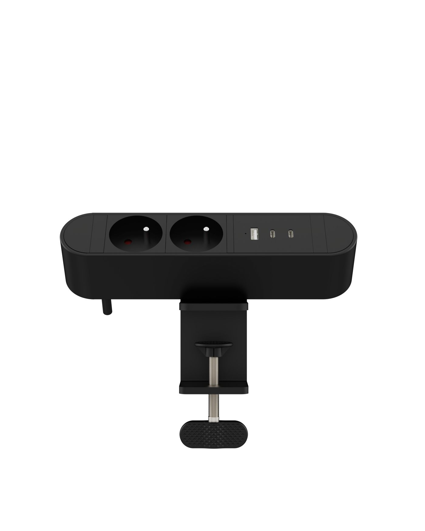 Microconnect Black Mc-Mdps-Fr2-30W Power Extension 1.8 M 2 Ac Outlet(S) Blac