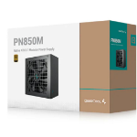 Deepcool PN850M 850W 80+ Gold Certified Fully Modular ATX Power Supply, 120mm Fan, Japanese Capacitors, DC to DC, ATX12V V3.1, 100,000 MTBF, 90% EFF