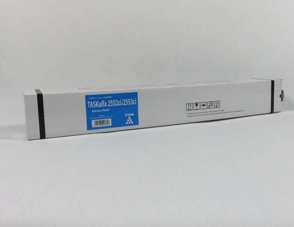 Image of DATA DIRECT Kyocera 2552 2553 Toner Cyan Compatible 12K TK8345C...