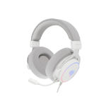 GENESIS Neon 764 White Headset Bedraad Hoofdband Gamen USB Type-A Wit