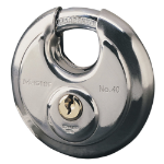 MASTER LOCK 70 mm breed hangslot met roestvrijstalen discus en versterkte beugel