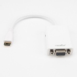 Rocstor Y10A225-W1 video cable adapter 5.91" (0.15 m) HDMI Type C (Mini) VGA (D-Sub) White