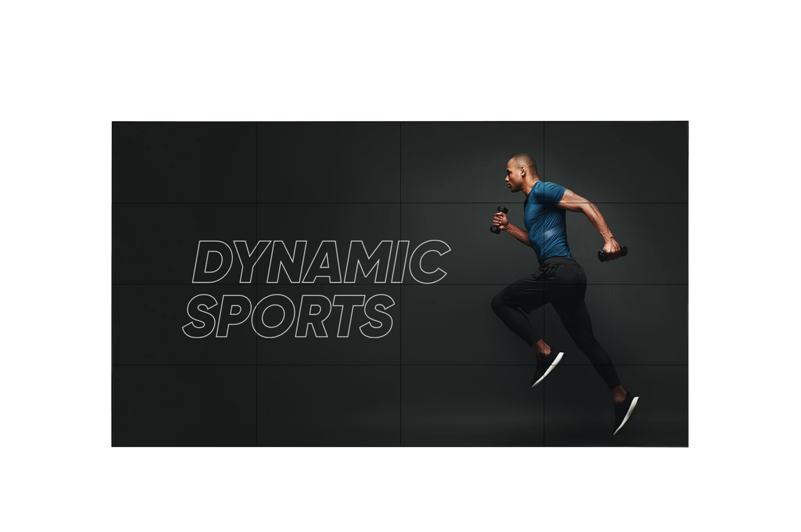 LG 49VL5PJ Signage Display Digital signage flat panel 124.5 cm (49") IPS 500 cd/m² Full HD Black Web OS 24/7