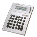 Genie 50 DC calculator Desktop Display Silver