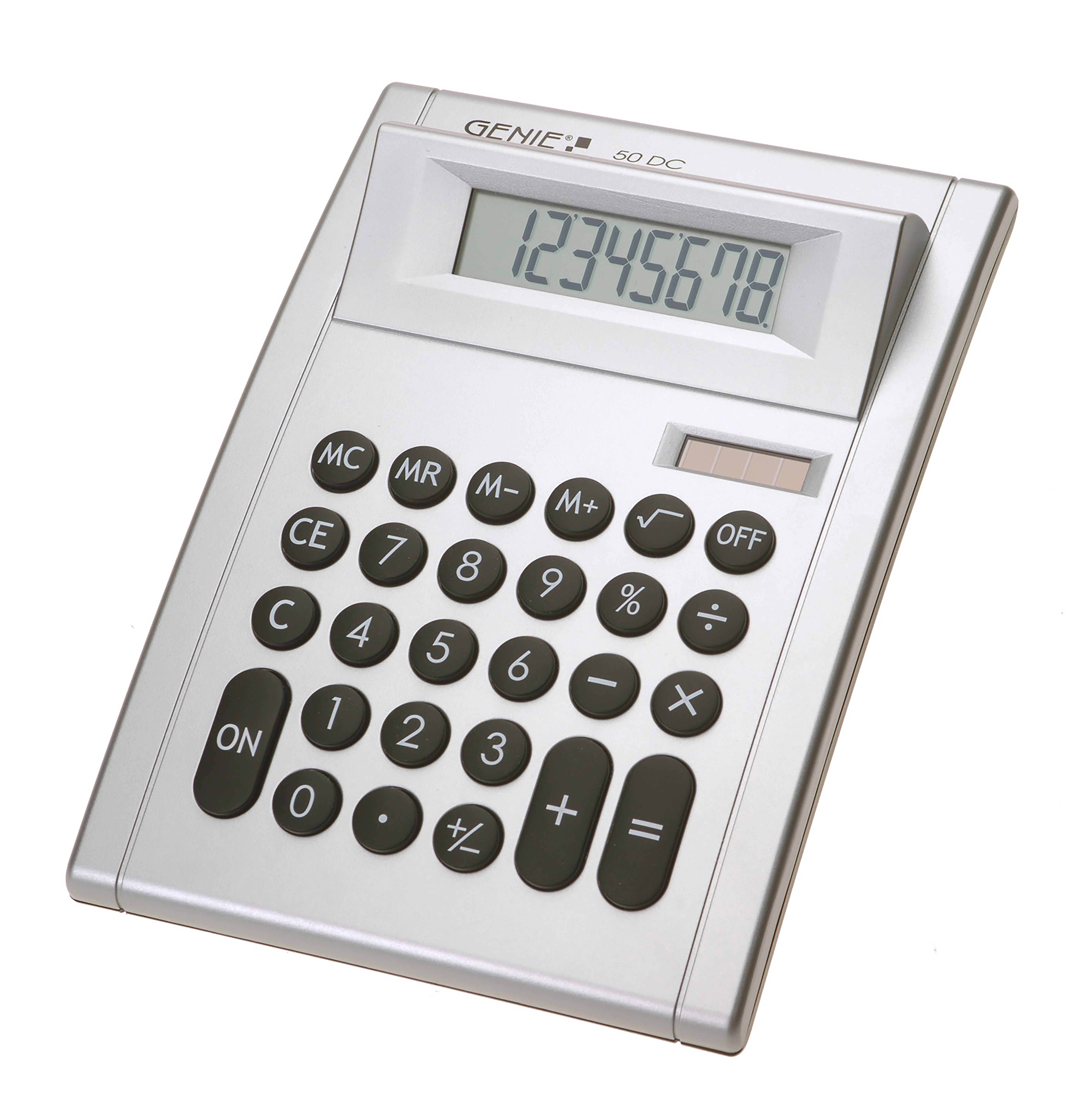Image of Genie 50 DC calculator Desktop Display Silver