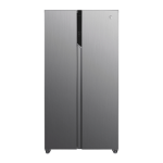 Hoover 34005681 HHSBSO-6174XK-1 side-by-side refrigerator Freestanding 532 L E Stainless steel