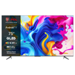 TCL C64 75C645K TV 190.5 cm (75") 4K Ultra HD Smart TV Wi-Fi Titanium