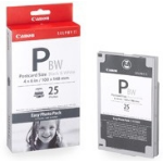 Canon 1251B001/E-P25BW Photo Pack 100x148mm Pack=25 for Canon Selphy ES 1/3