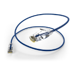 UNC CS6-25F-BLU networking cable Blue 300" (7.62 m) Cat6
