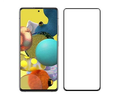 JLC Samsung A52 (4G/5G) 3D Tempered Glass Black Edge