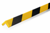Image of Durable Eckschutzprofil C19 gelb/schwarz selbstklebend 1m