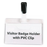 Announce Visitor Name Badge