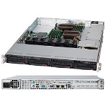 Supermicro SuperChassis 815TQ-600WB Rack Black 600 W