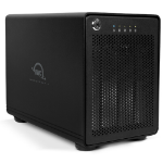 OWC ThunderBay 4 RAID 5 HDD/SSD enclosure Black 2.5/3.5"