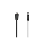 Hama 00200602 USB cable USB 2.0 1.5 m USB A USB B Black