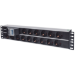 Intellinet 19" 2U Rackmount 15-Way Power Strip - German Type", With Double Air Switch, 3m Power Cord (Euro 2-pin plug)