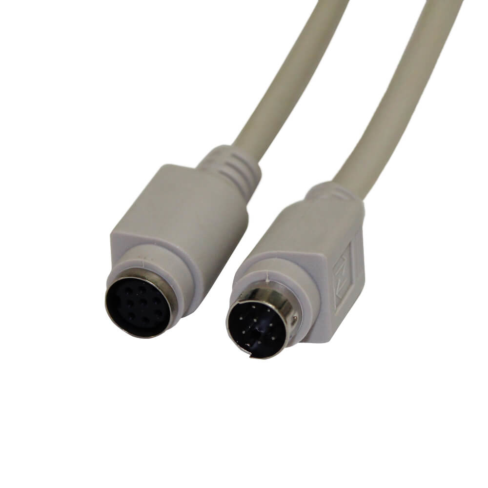 Videk Mini 8 Din M to Mini 8 Din F Cable 2m