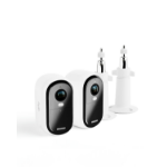 Arlo Essential FHD Outdoor Security Camera & 2-Wall Mount, 2-pack