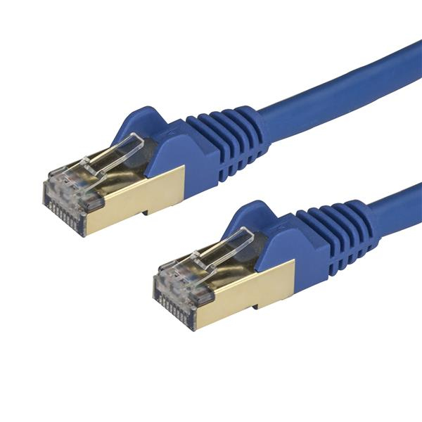 Image of StarTech.com 2m CAT6a Ethernet Cable - 10 Gigabit Shielded...
