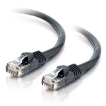 C2G Cat5e, 2ft. networking cable Black 23.6" (0.6 m)