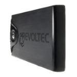 Revoltec File Protector, 2.5" SATA-HDD to USB 2.0, black 2.5"