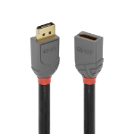 Lindy 1m DisplayPort 1.4 Extension Cable, Anthra Line