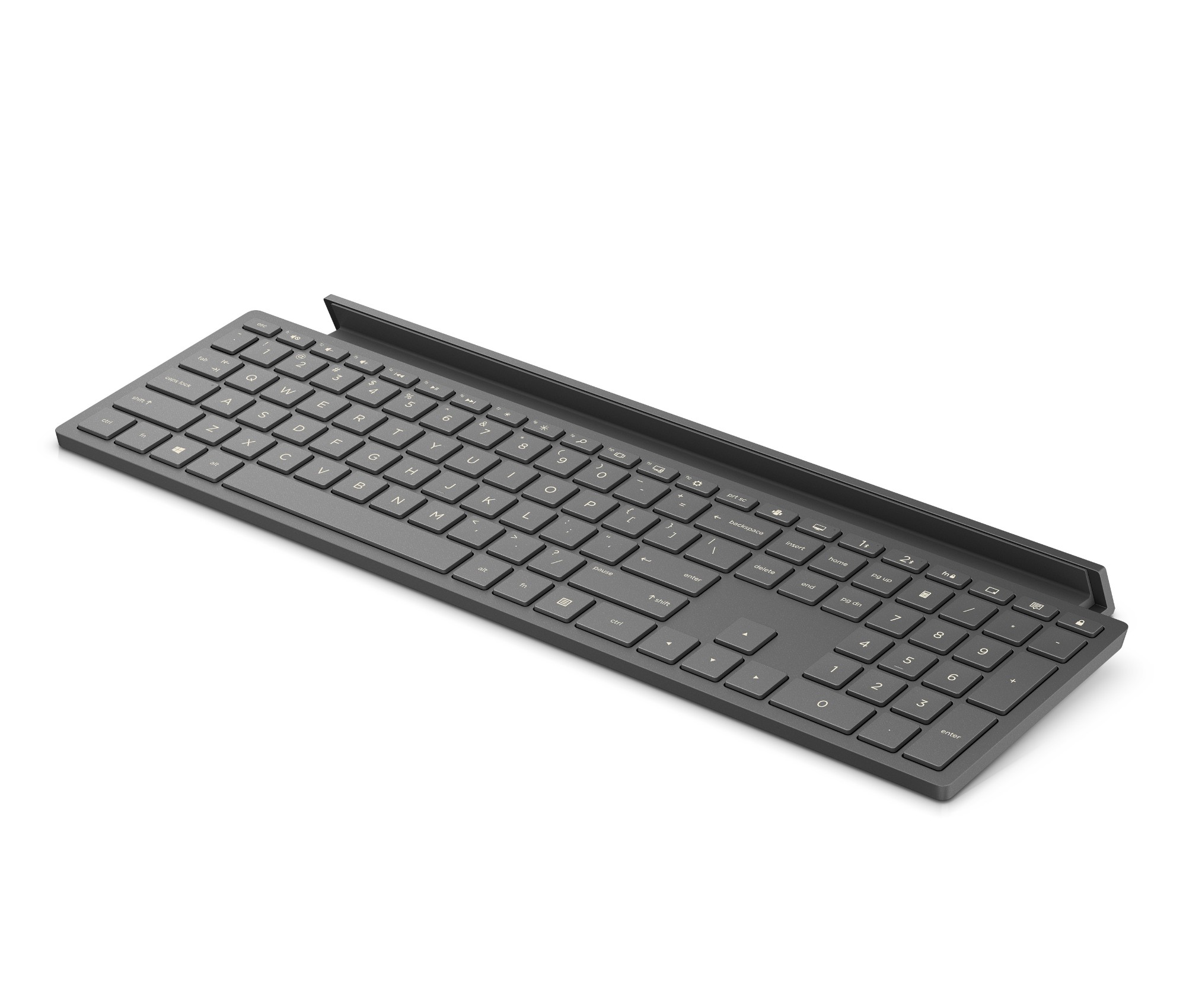 HP Dual Mode 1000 keyboard USB + Bluetooth QWERTY Black, 0 in
