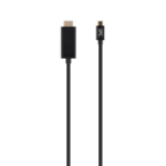 T'nB HDMIUSBC video kabel adapter 2 m HDMI Type A (Standaard) USB Type-C Zwart