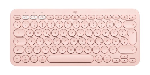 Logitech K380 for Mac Multi-Device Bluetooth keyboard QWERTY English Pink