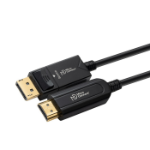 Microconnect DP-HDMI-2000V1.4OP video cable adapter 20 m DisplayPort HDMI Type A (Standard) Black