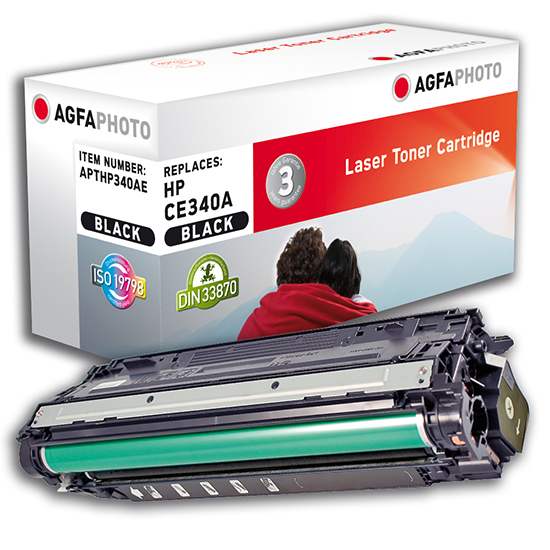 Image of AgfaPhoto CE340A Black 1 pc(s)