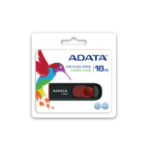 ADATA C008 USB flash drive 16 GB USB Type-A 2.0 Zwart, Rood