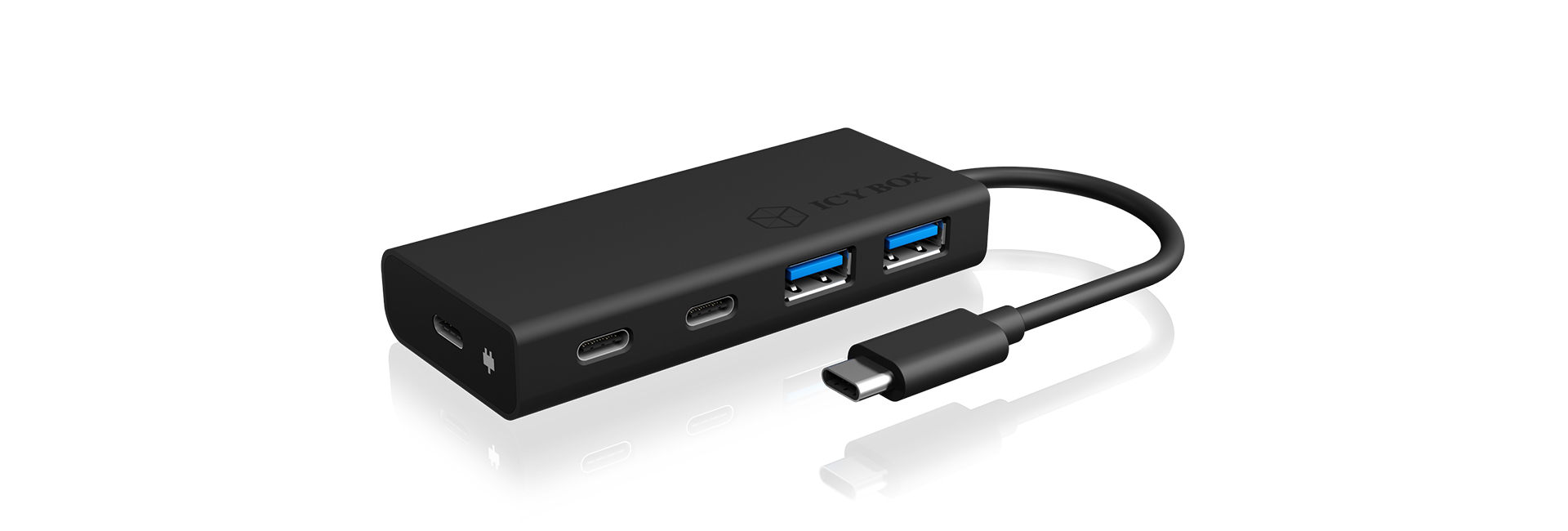 Image of ICY BOX IB-HUB1426-CPD - USB 3.2 Gen 1 (3.1 Gen 1) Type-C - USB...