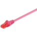 Microconnect B-UTP602PI networking cable Pink 2 m Cat6 U/UTP (UTP)