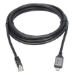 Eaton U436-03M cable gender changer USB-C RJ-45 Black, Gray