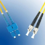 Microconnect FIB1210005 InfiniBand en Glasvezelkabel 0,5 m ST SC Geel