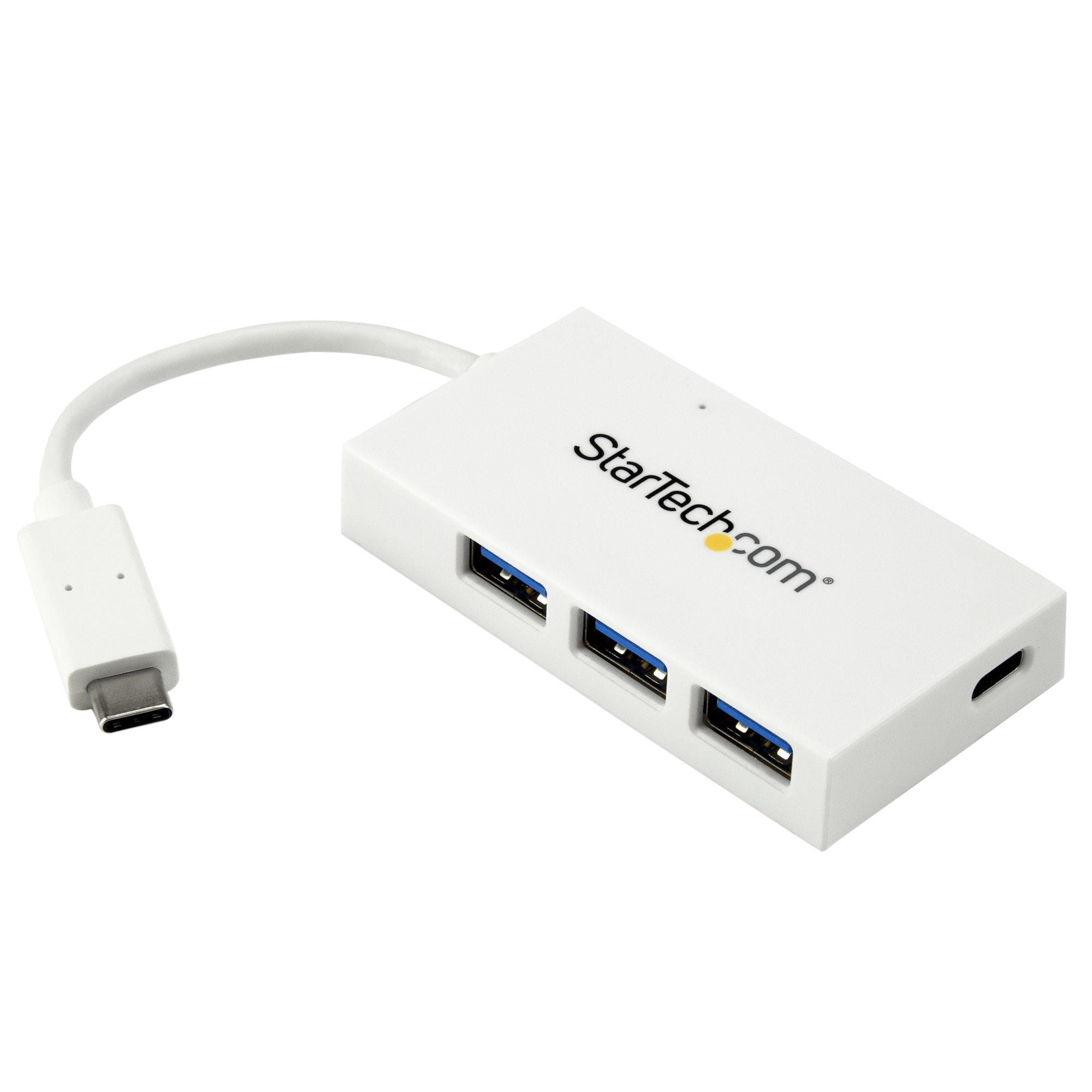 Image of StarTech.com 4 Port USB C Hub with 1x USB-C & 3x USB-A Ports...