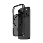 PanzerGlass CARE™ by ® Smokey Case w. Black MagSafe iPhone 2026 Pro | 17 Pro mobiele telefoon behuizingen Hoes Transparant