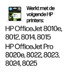 HP 912XL originele high-capacity cyaan inktcartridge