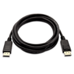 V7 V7DP2DP-03M-BLK-1E 118.1" (3 m) DisplayPort Black