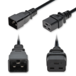 AddOn Networks ADD-C202C19C14G3FBK power cable Black 35.4" (0.9 m) IEC C20 IEC C19