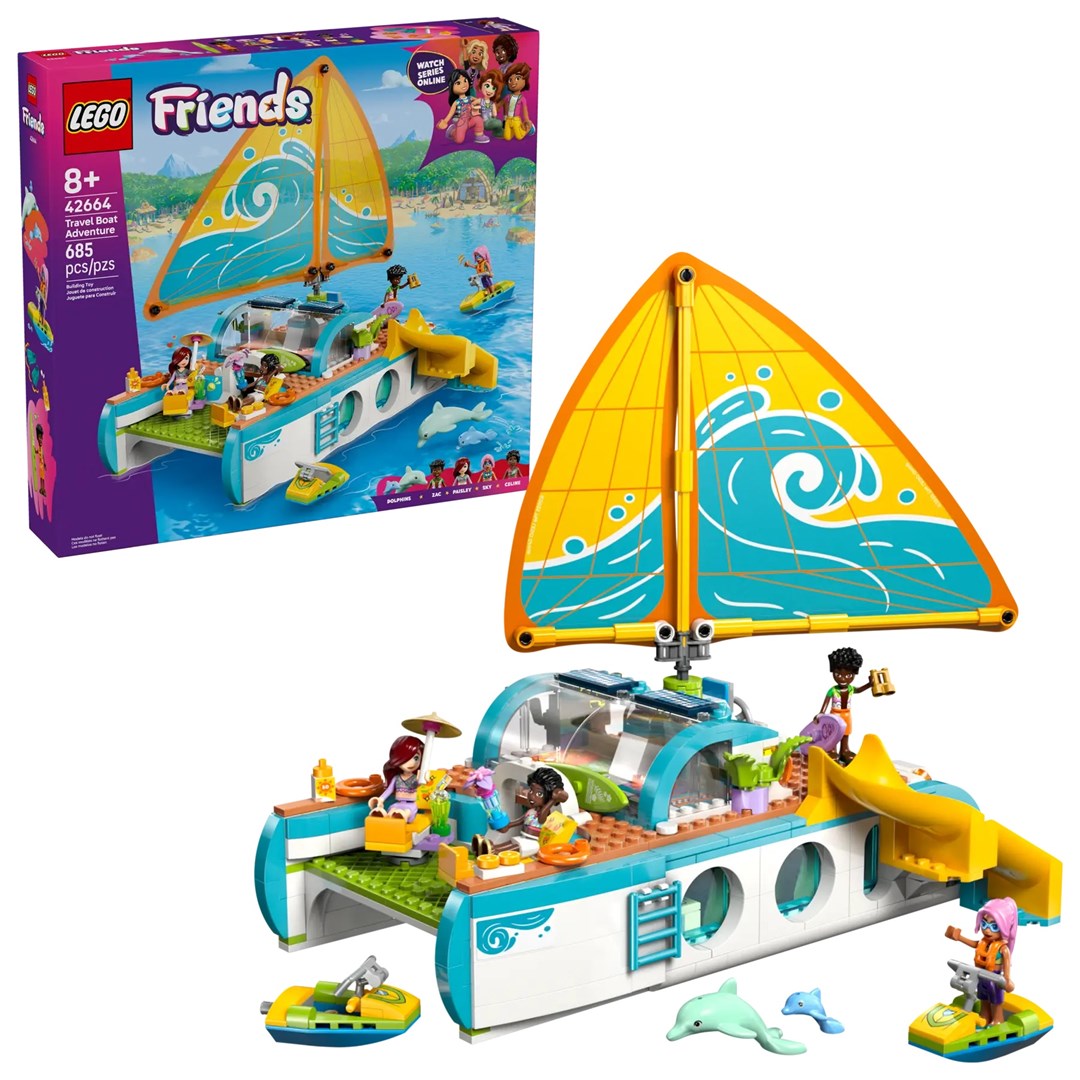 LEGO Friends 42664 Przygoda Na Lodzi