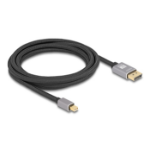 DeLOCK 81093 DisplayPort kabel 3 m Mini DisplayPort Grijs